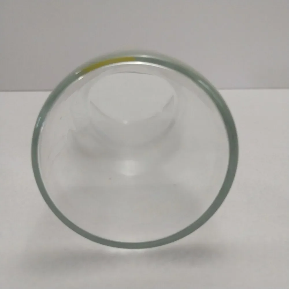 Vintage Enjoy TAB Soda Pop Hourglass Drinking Glass Tumbler Collectible #E70
